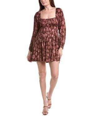 Saltwater Luxe Mini Dress - Red