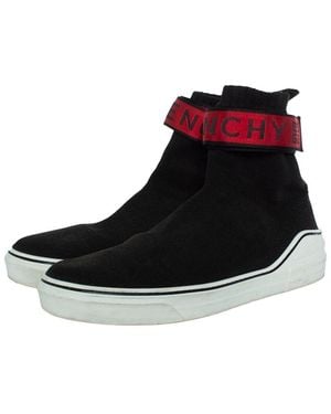 Givenchy Cotton George V Sock Sneaker (Authentic Pre-Loved) - Black