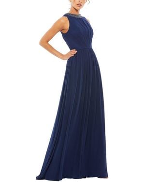 Mac Duggal A-Line Gown - Blue