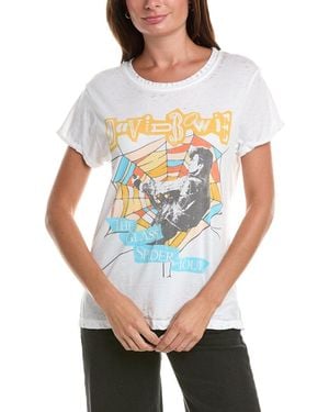 Recycled Karma David Bowie Glass Spider Tour T-shirt - White