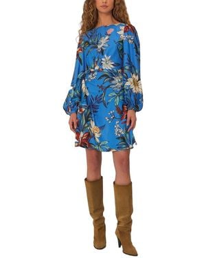 FARM Rio Mini Dress - Blue