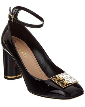 Dior Miss Graffiti Patent Pump - Black