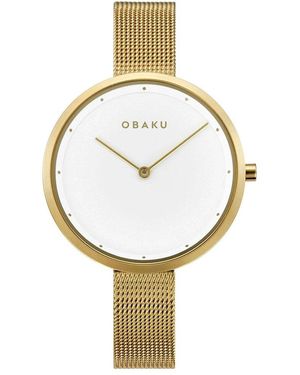 Obaku Classic Watch - Metallic