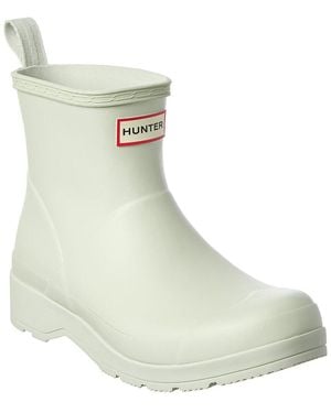 HUNTER Play Short Scoop Bottom Rain Bootie - Green