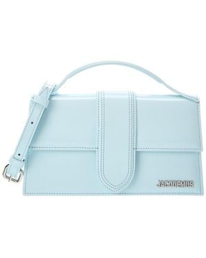 Jacquemus Bambino Leather Shoulder Bag - Blue