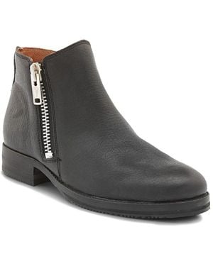 Frye Madison Moto Leather Boot - Black