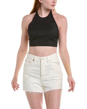 Sportmax Judy Wool-blend Top - Black