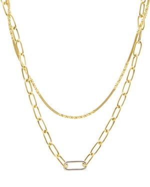Meshmerise 18K Over 0.05 Ct. Tw. Lab-Grown Diamond Necklace - Metallic