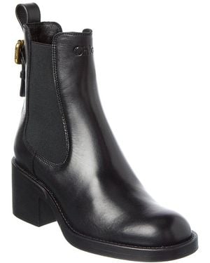 Chloé Dakota Leather Boot - Black