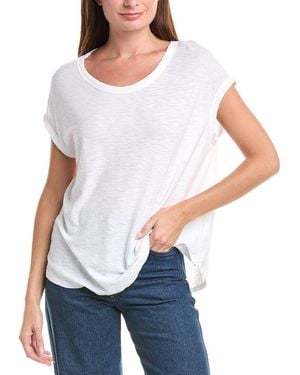 James Perse French Terry Relaxed Sweatshirt - White