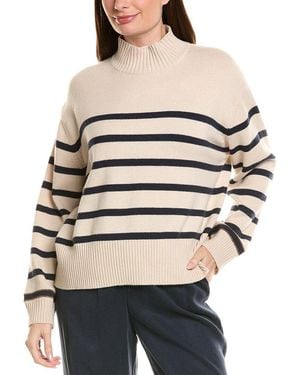 Brunello Cucinelli Cashmere Turtleneck Jumper - Natural
