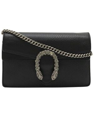 Gucci Dionysus Mini Bag Leather (Authentic Pre-Loved) - Black