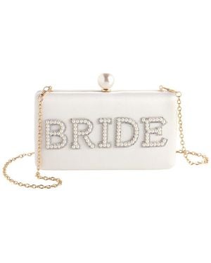 Shiraleah Bride Pearl Minaudiere - Natural