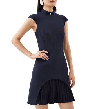 AMINA GLAM Mini Dress - Blue