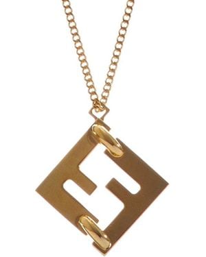 Fendi Forever Necklace - Metallic