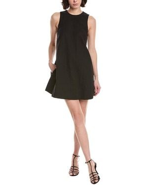 Rag & Bone Rosalind Linen-blend Shift Dress - Black