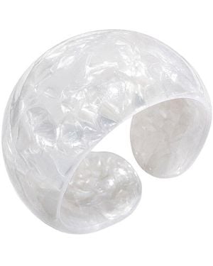 Liv Oliver Agate Bracelet - White