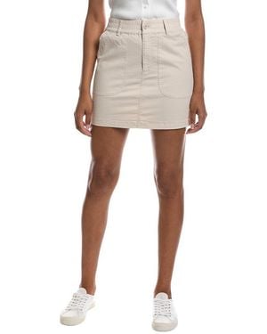 Michael Stars Monroe Mini Skirt - Natural