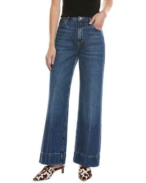 FRAME Frame Petite The Pixie Slice Flare Headliner Jean - Blue
