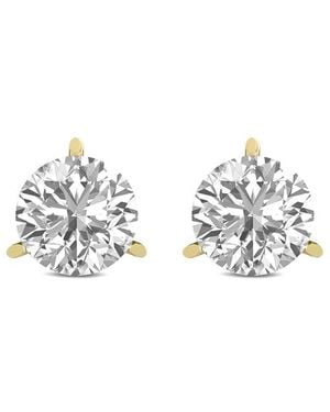 Diana M. Jewels Diana M. Fine Jewellery 14k 1.00 Ct. Tw. Lab Grown Diamond Studs - Metallic