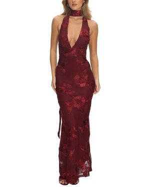 CAMILA BLANCO Maxi Dress - Red