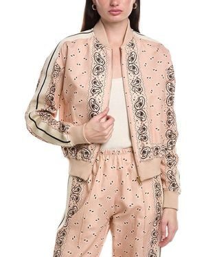Palm Angels Linen-Blend Jacket - Natural