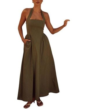DELI S Deli.s Maxi Dress - Brown