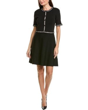 Ellen Tracy Needle Dress - Black