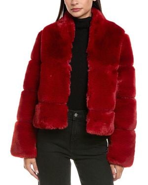 Apparis Sai Short Coat - Red
