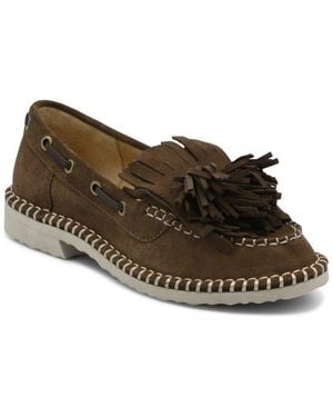 Charles David Poppy Suede Flat - Brown