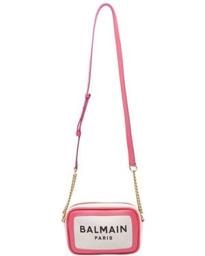 Balmain B-army 18 Camera Bag (authentic Pre-loved) - Red