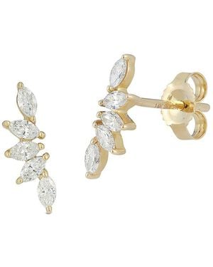 Nephora 14k 0.30 Ct. Tw. Diamond Studs - Metallic
