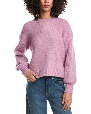 Toccin Vera Balloon Sleeve Pullover - Purple