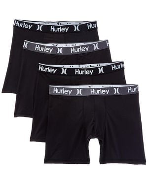 Hurley 4Pk Regrind Boxer Brief - Blue