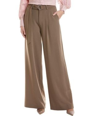 Cinq À Sept Genna Belted Pant - Brown