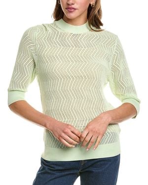 Proenza Schouler Agnes Knit Polo - Natural