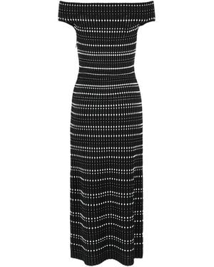 McQueen Midi Dress - Black