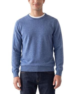 Phenix 100% Cashmere Crewneck Sweater - Blue