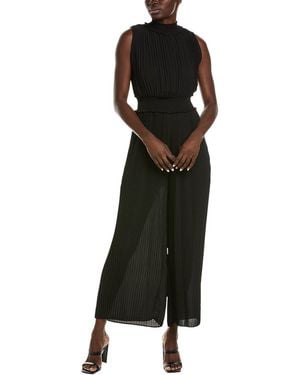 Nanette Lepore Chiffon Jumpsuit - Black