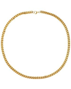 Eye Candy LA Leo Chain Link Stackable Necklace - Metallic