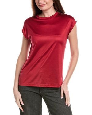 Akris Silk Solid Shirt - Red