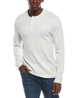Onia Heavyweight Slub Henley - White