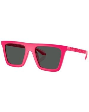 Versace Ve4468u 53mm Sunglasses - Red
