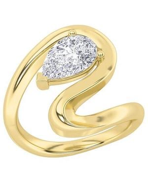 Lab Grown Diamonds 14K 1.50 Ct. Tw. Lab-Grown Diamond Ring - Metallic