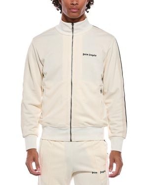 Palm Angels Classic Logo Track Jacket - Natural