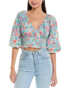 Shoshanna Everly Top - Blue