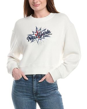 Rag & Bone Vintage Terry Ny Sweatshirt - Gray
