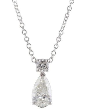 Lab Grown Diamonds 14K 0.73 Ct. Tw. Lab-Grown Diamond Pendant - White