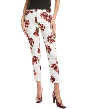 Adam Lippes Cigarette Pant - Red