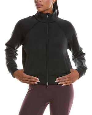 Beyond Yoga In The Flow Bomber Jacket - Black